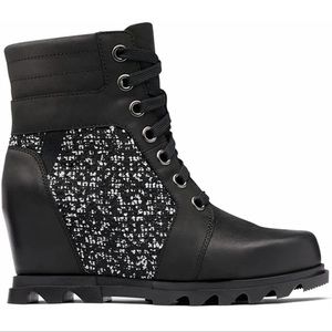 Sorel Joan of Arctic Ill wedge Lexie booties NEW